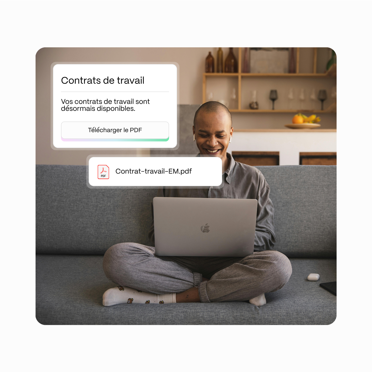 Illustration Contrats de travail